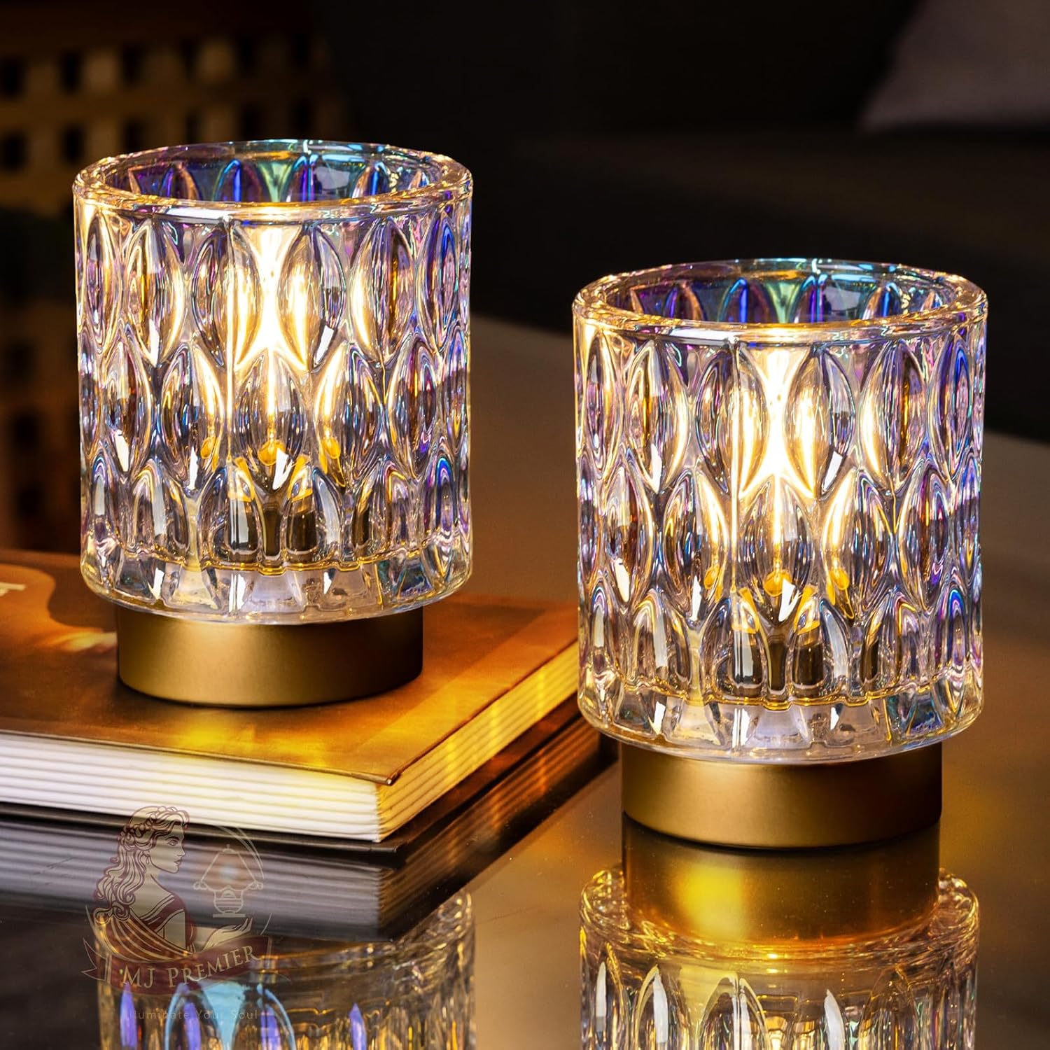 Cordless Luxe Orange LED Bulb — PEARL