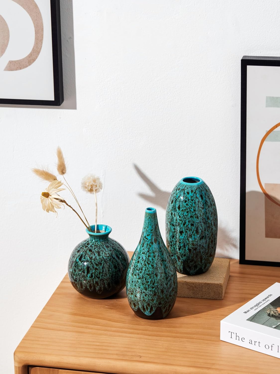 Blue Flower Vase — Set of 3 - View 3