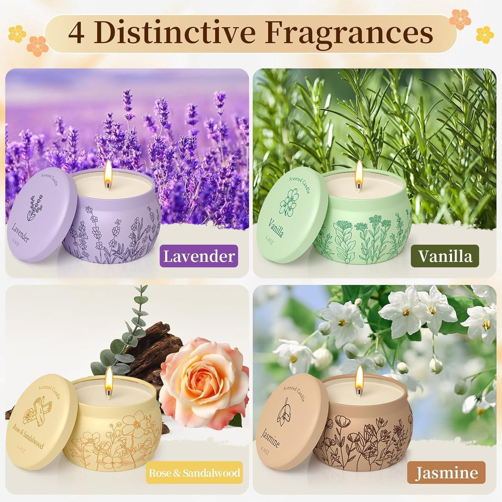Soy Wood Scented Candle - View 3