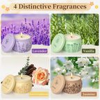 Soy Wood Scented Candle - View 3