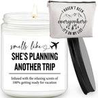 Wax Scented Candle — Travel