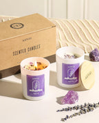 Soy Luxe Glass Scented Candle - View 7