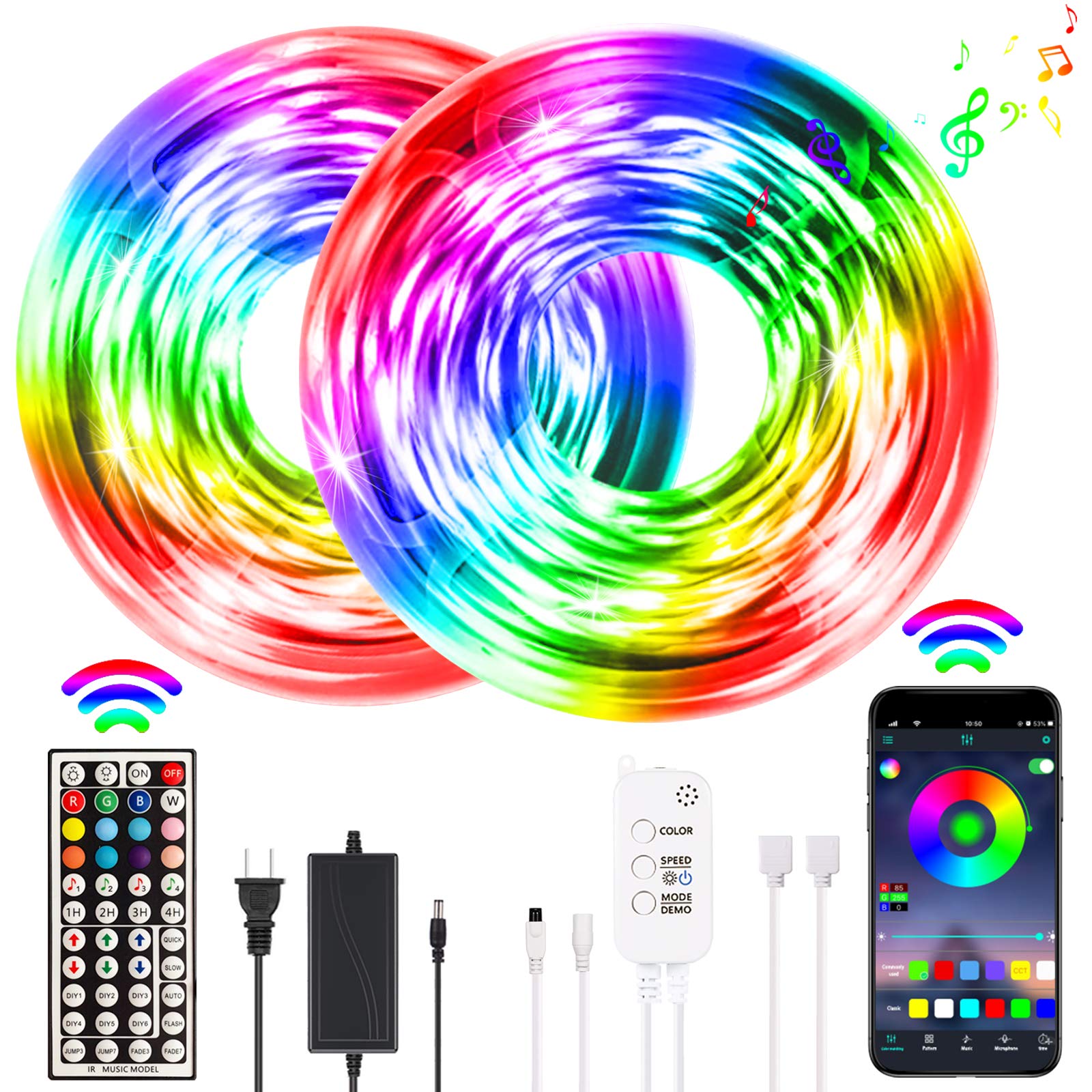 Smart Metal LED Strip Lights