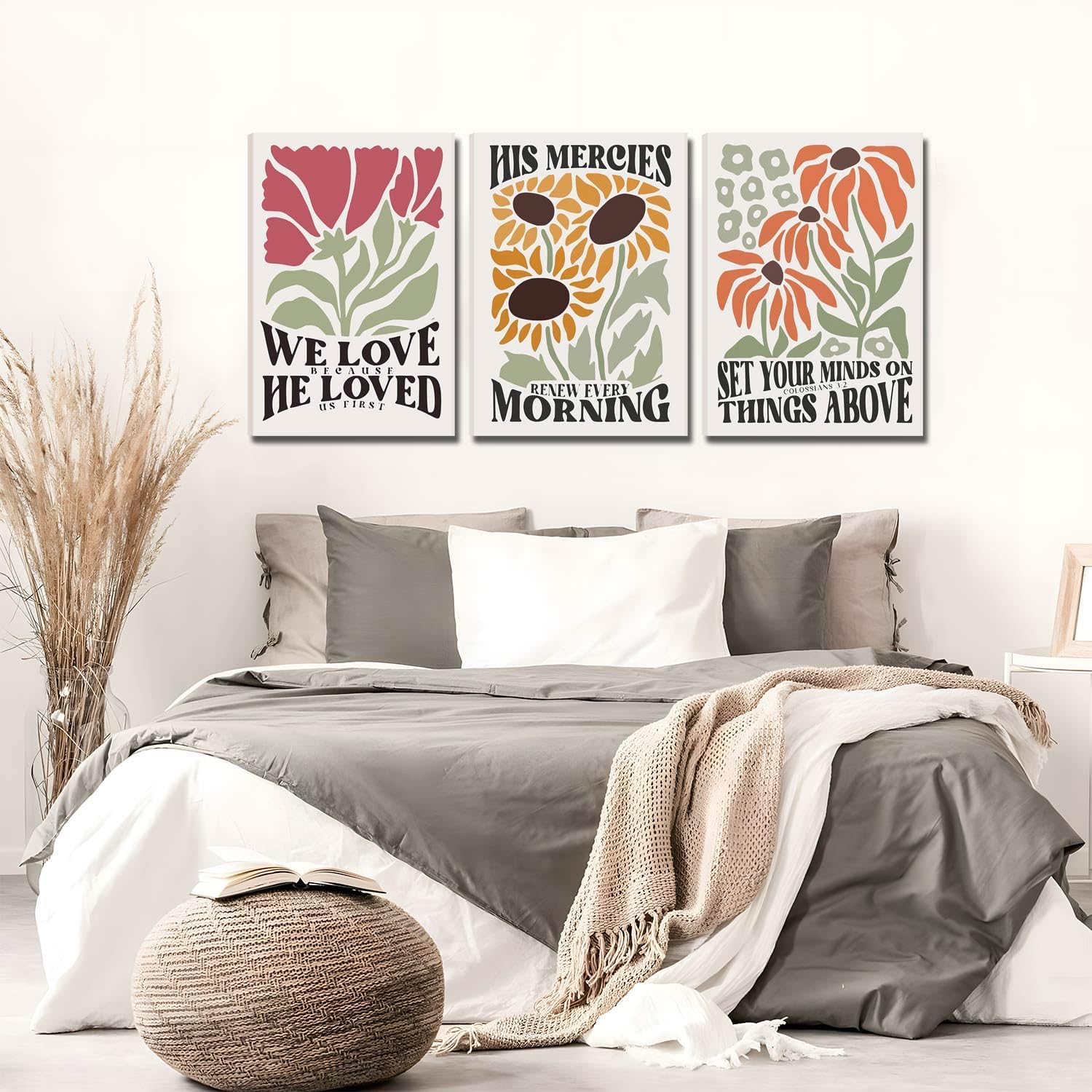 Framed Black Wall Decor — 16" - View 2