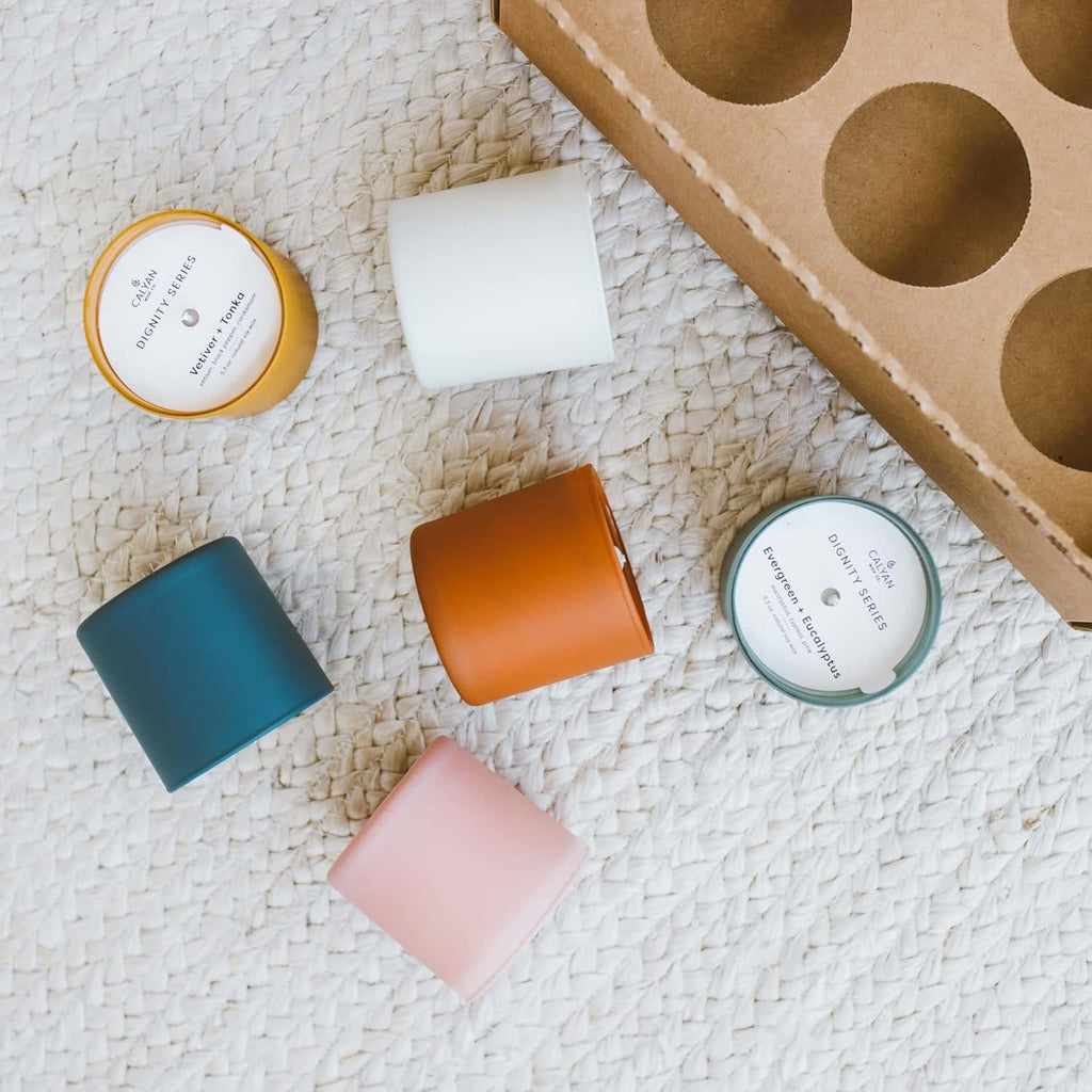 Soy Wax Luxe Ceramic Scented Candle - View 8