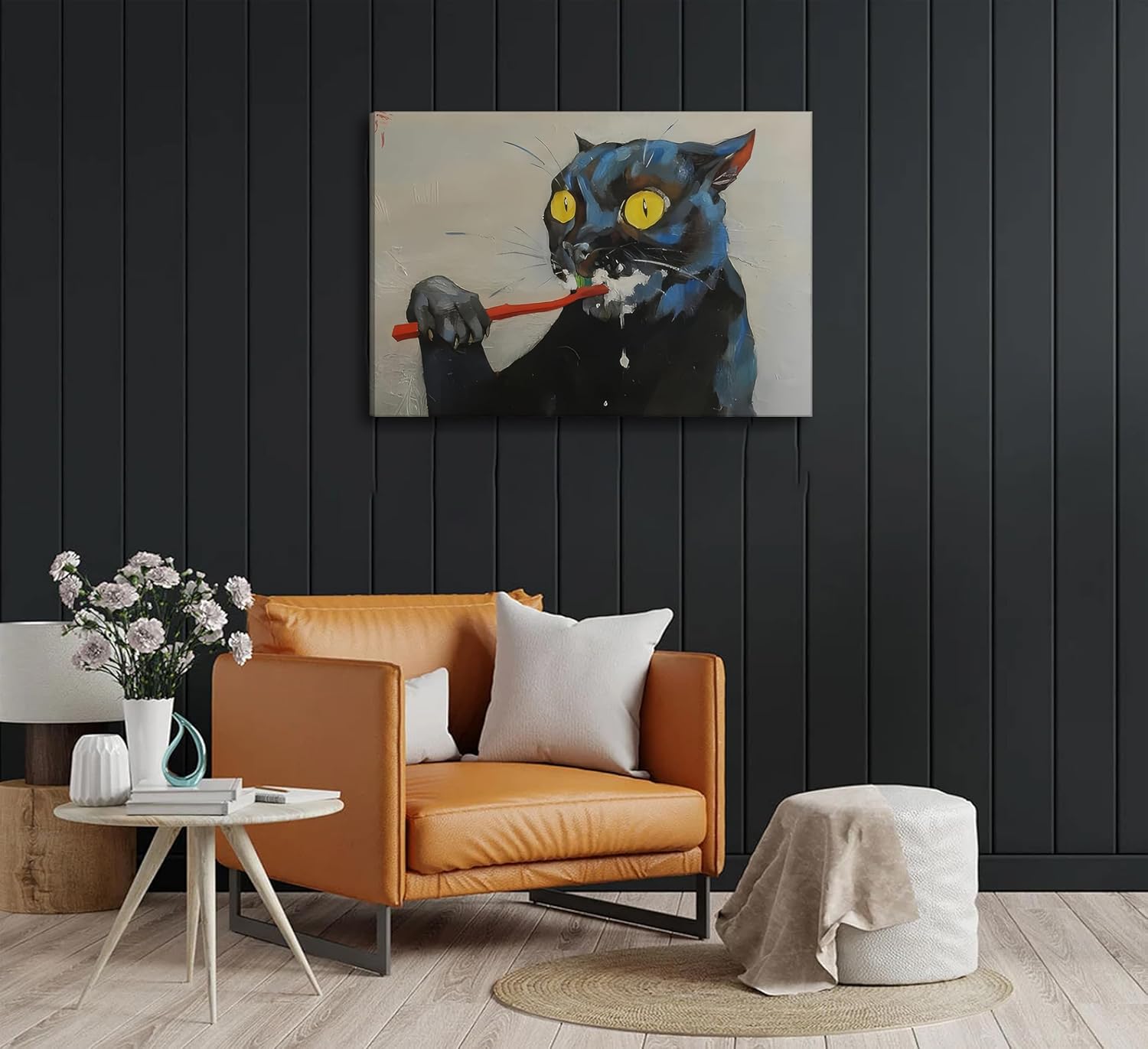 Vintage Metal Canvas Wall Art — 12x16 - View 5