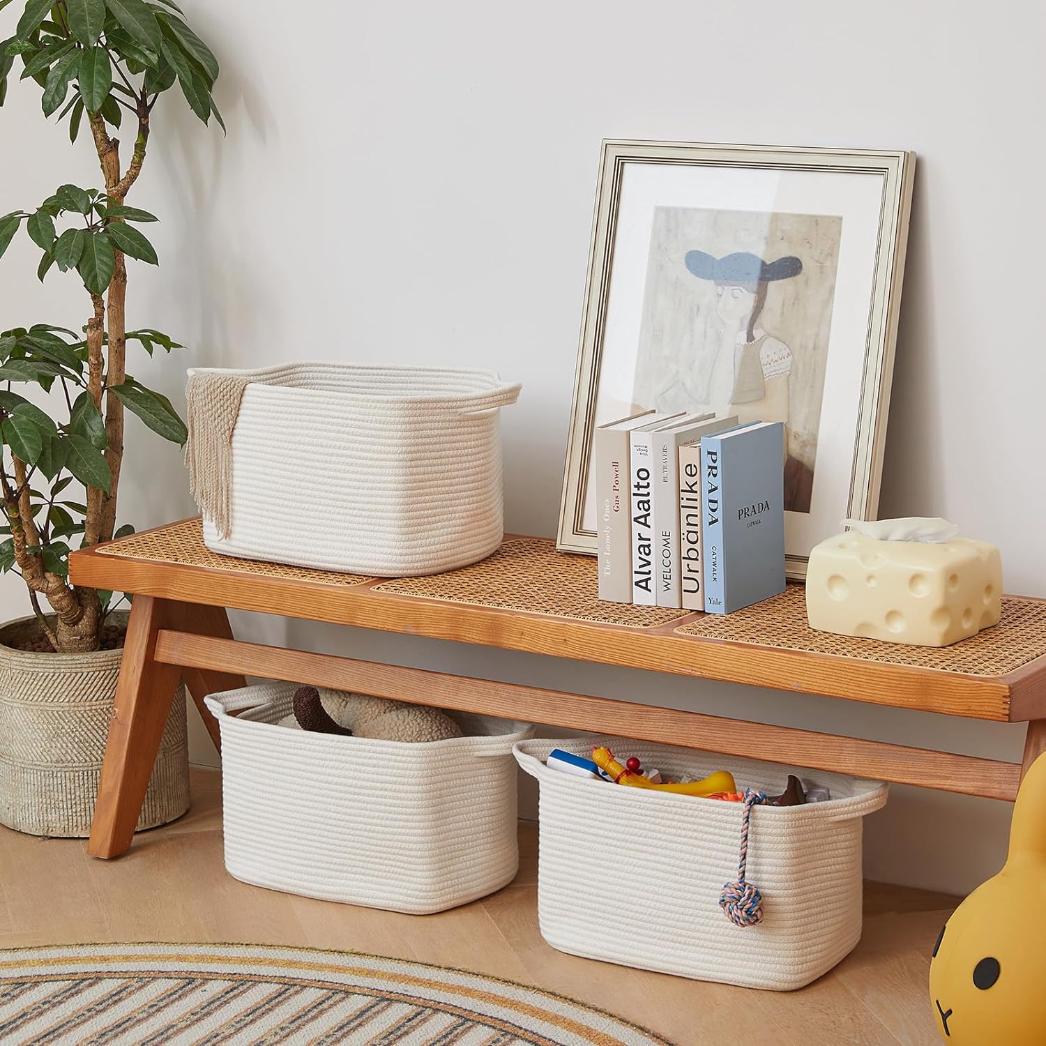 Fabric Storage Bin — 15" - View 4