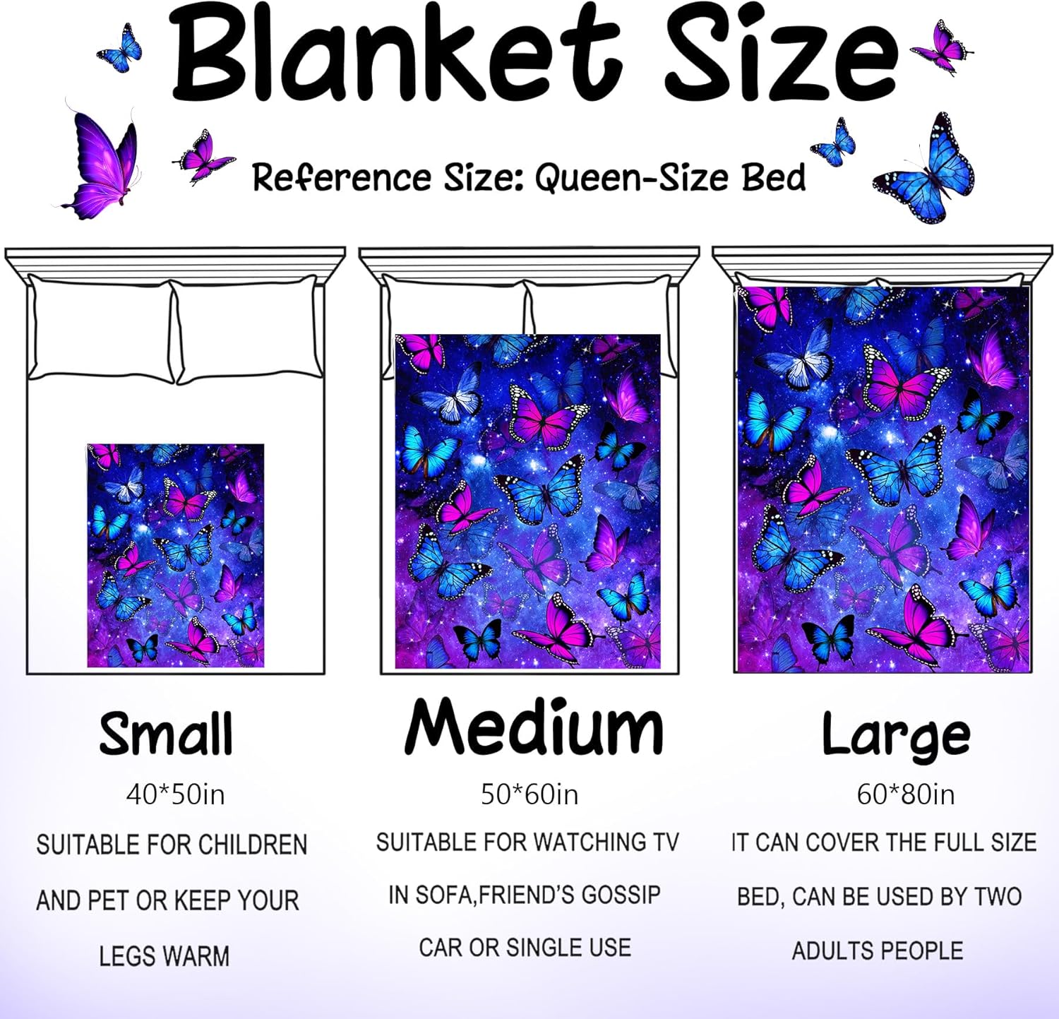 Black Throw Pillow — 50" - View 7