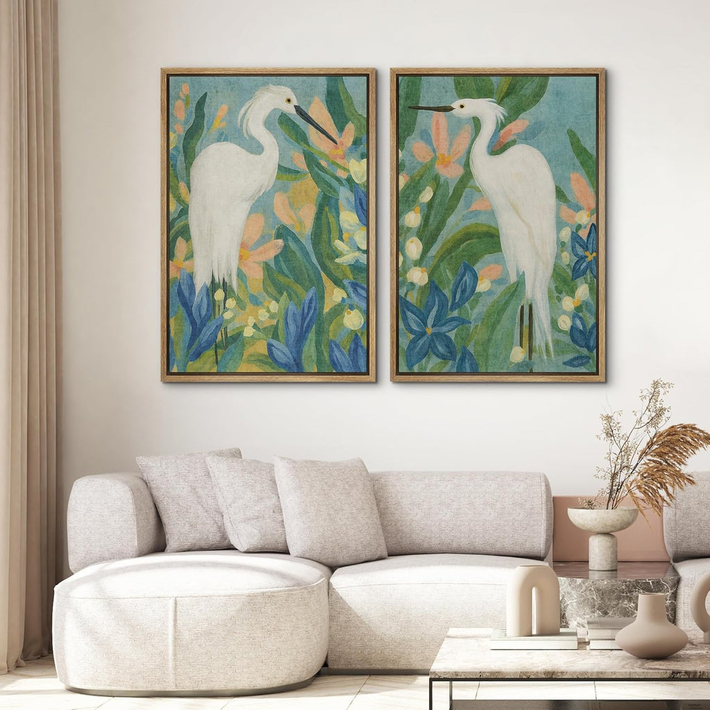 Framed Farmhouse Fabric Wall Art — 24" - View 2