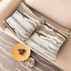 Boucle Boho Beige Throw Pillow Cover — 18" - View 3