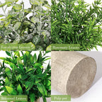 Boho Green Artificial Plant - View 3
