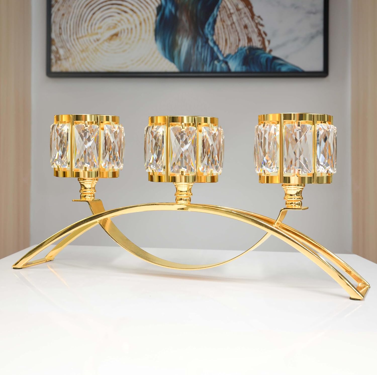 Luxe Black Candle — Set of 3 — Pure Gold