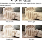 Chenille Boho Beige Throw Pillow — 60" - View 6