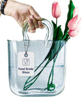 Blue Flower Vase — 10" — Light Blue