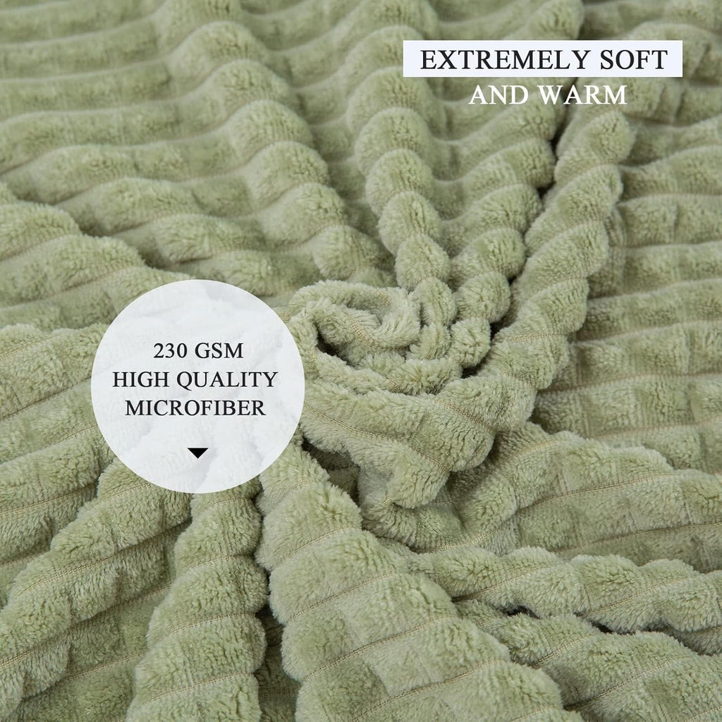 Beige Throw Pillow — 50" - View 3
