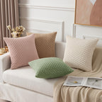 Boho Beige Throw Pillow Cover — 18" - View 6