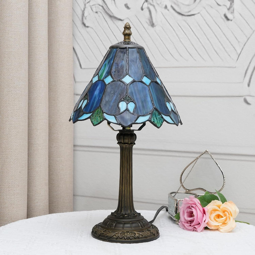 Blue Table Lamp — 8" - View 6