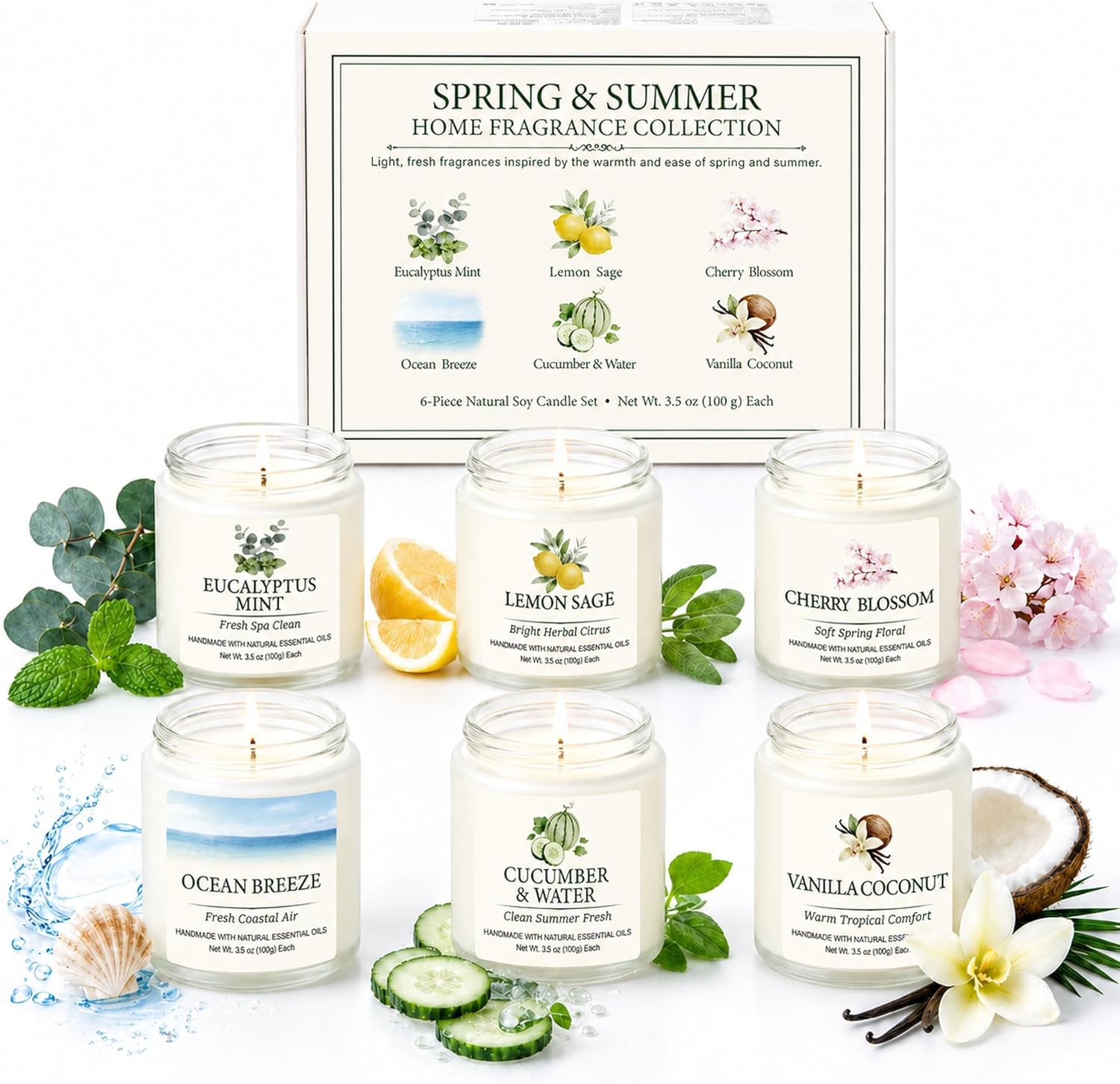 Soy Wax Scented Candle - View 9