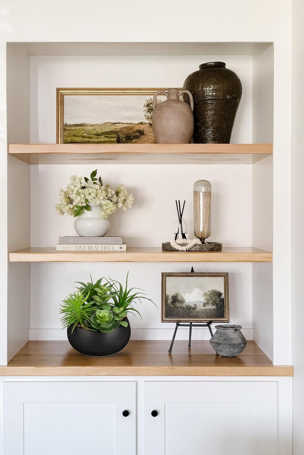 Black Faux Succulent - View 7