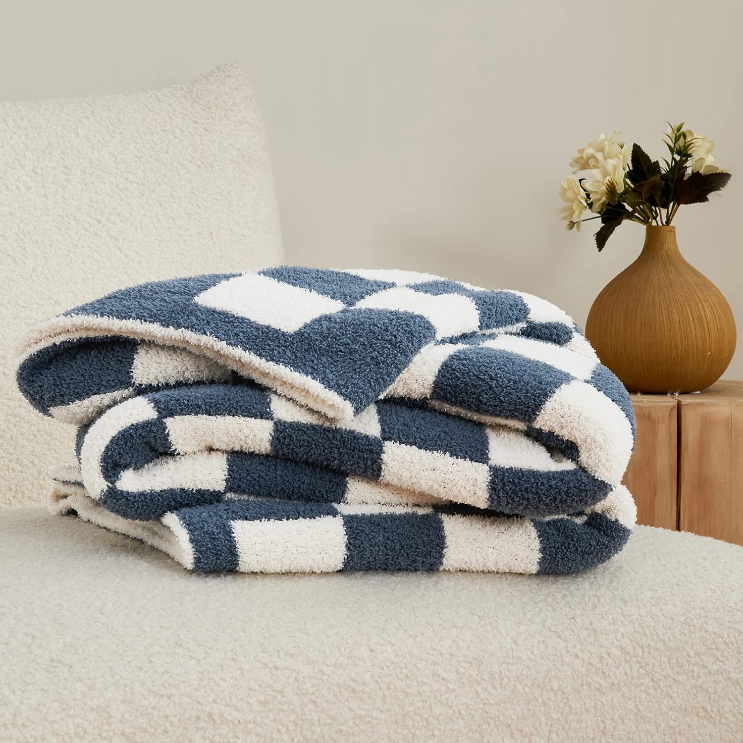 Beige Throw Pillow — 50" - View 6