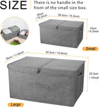 Linen Beige Storage Bin - View 7