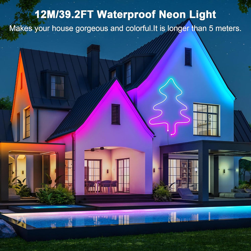 RGB Rattan LED Strip Light - View 3