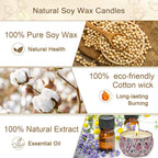 Soy Wax Metal Scented Candle - View 3