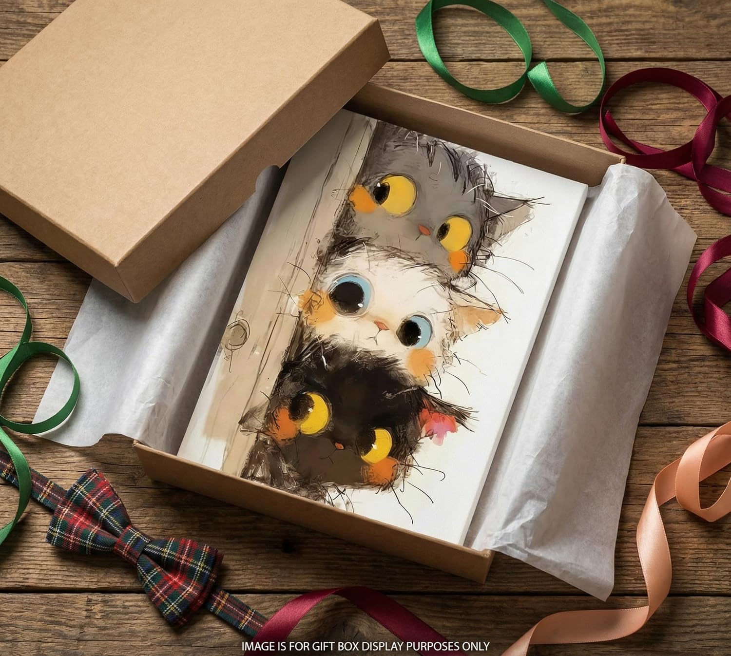 Brown Canvas Wall Art — 12x16 - View 5