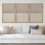 Framed Boho Fabric Wall Art — 24" - View 3