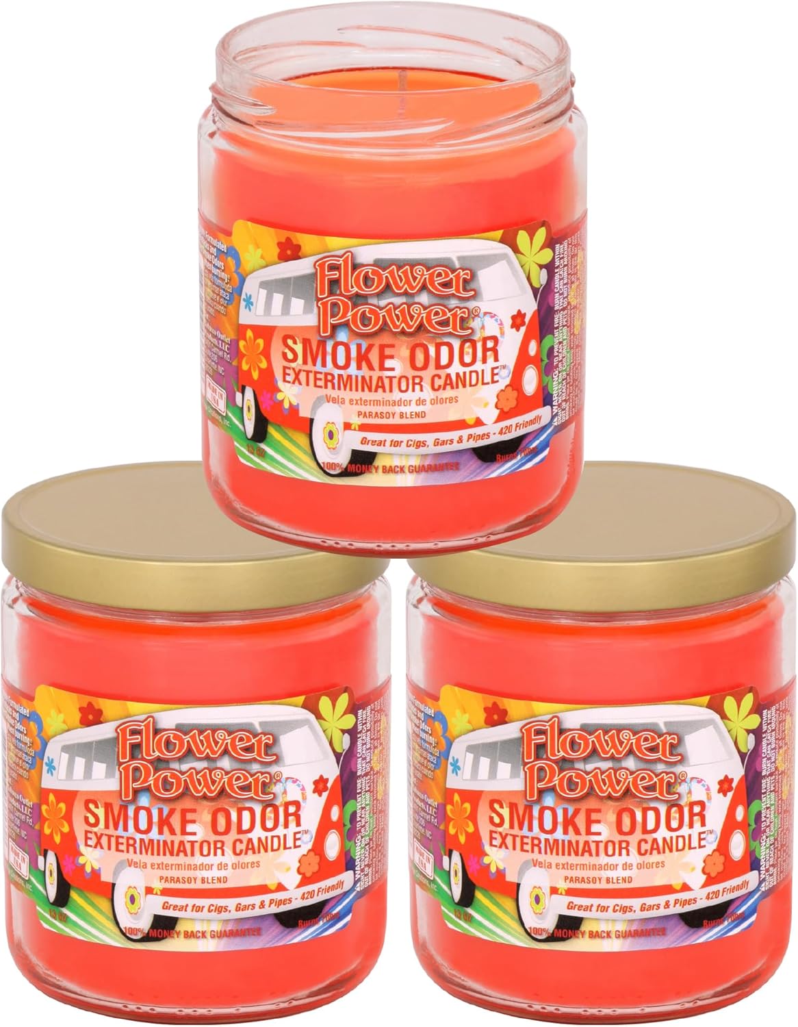 Wax Candle — 3 Pack