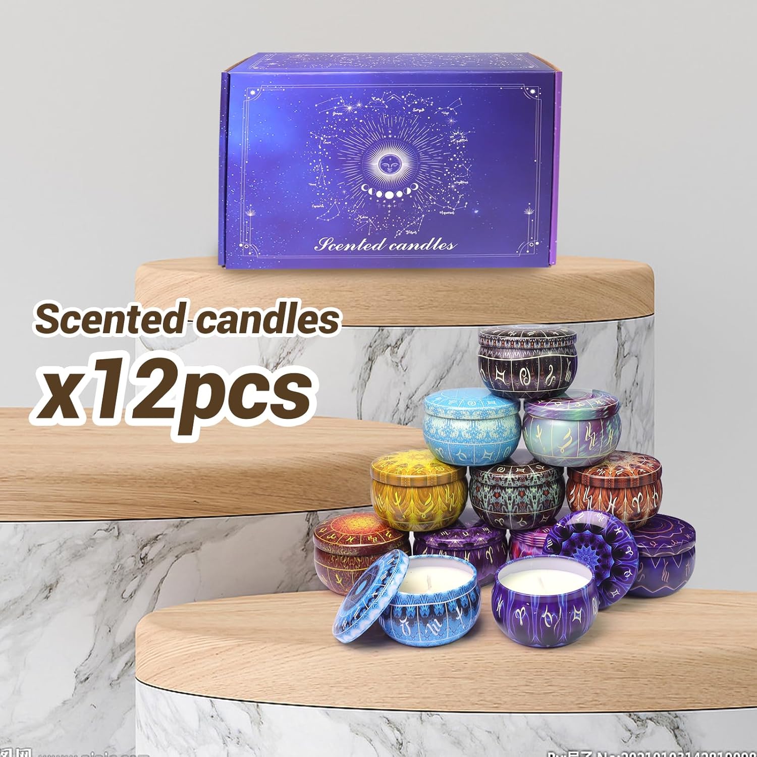 Soy Wax Wax Scented Candle - View 3