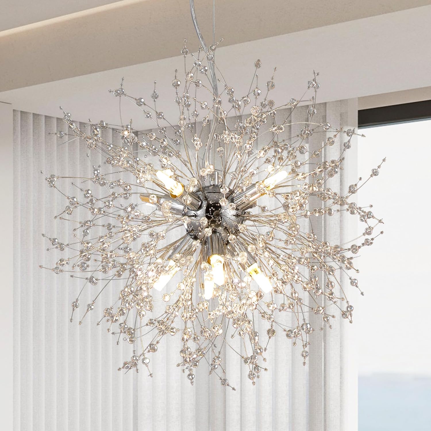 Luxe Gold Chandelier — 24-Light — D15.74” 8-light