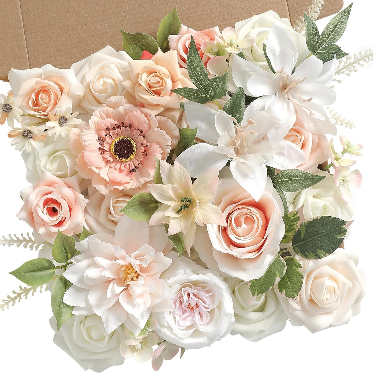 Blue Artificial Flowers — Champagne Pink
