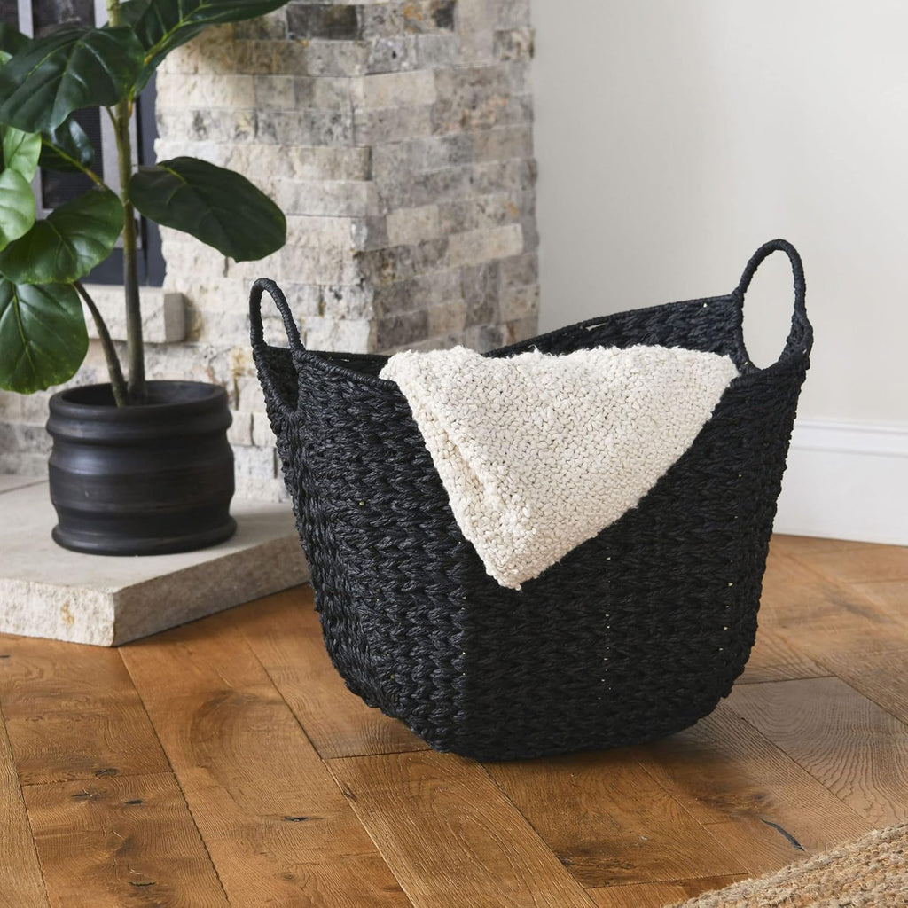 Boho Beige Storage Basket - View 6