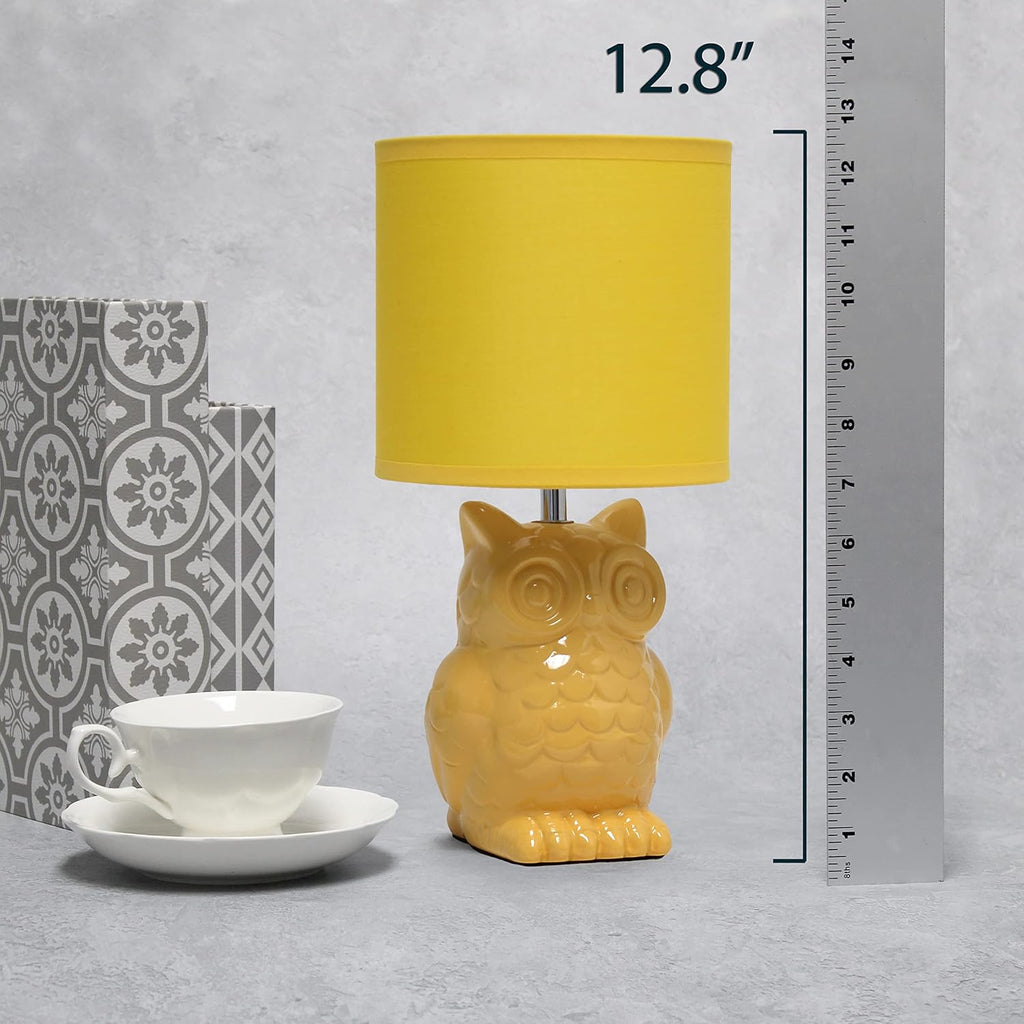 Modern White Desk Lamp — 12.8" - View 4