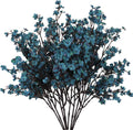 Beige Artificial Flowers — Coral Blue