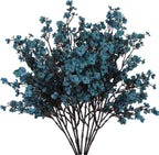 Beige Artificial Flowers — Coral Blue