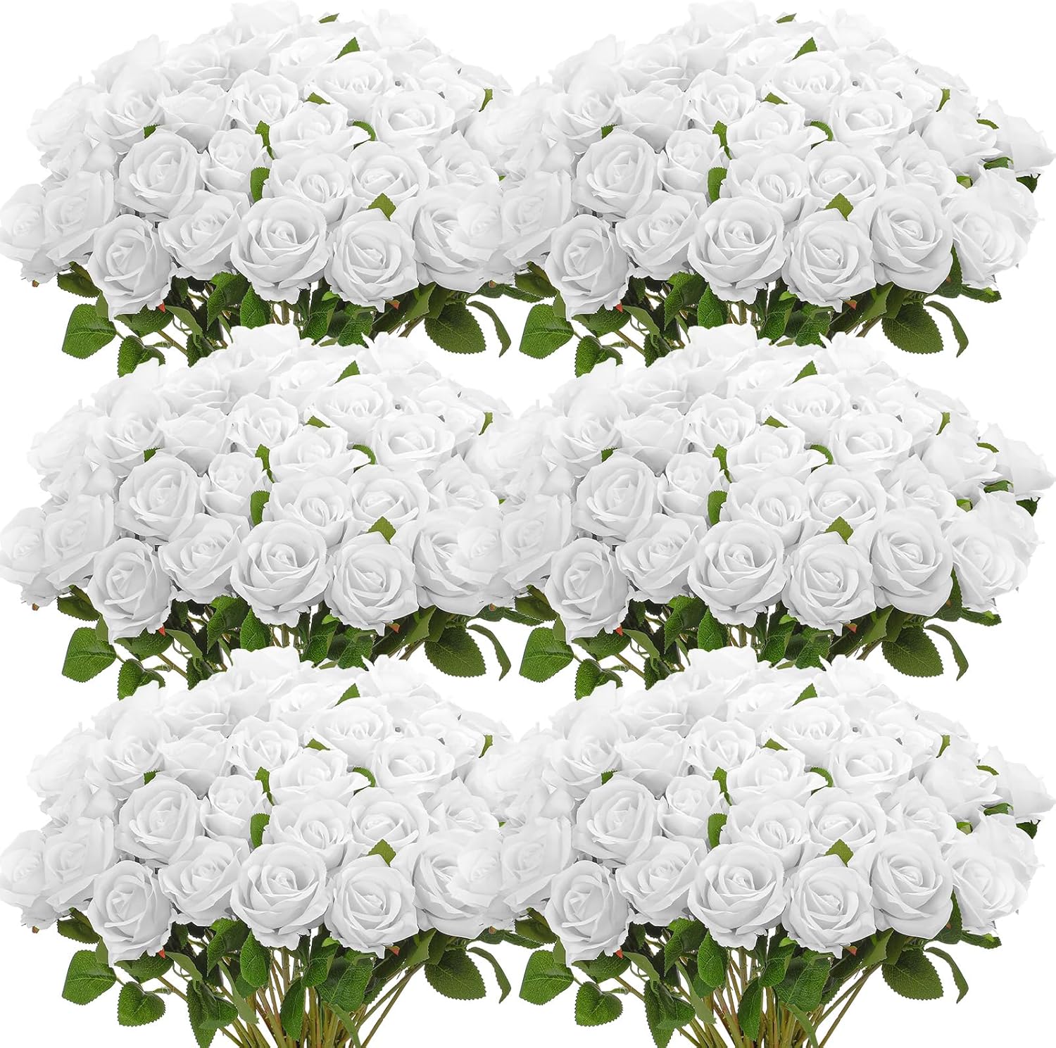 Beige Artificial Plant — Pure White