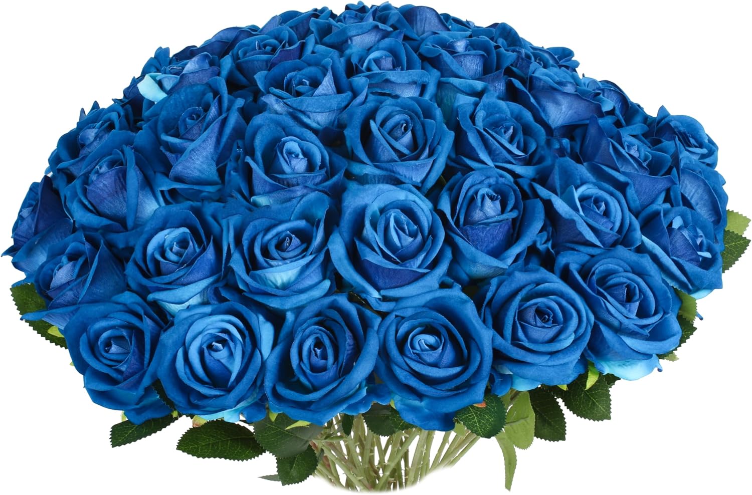 Black Artificial Plant — Blue