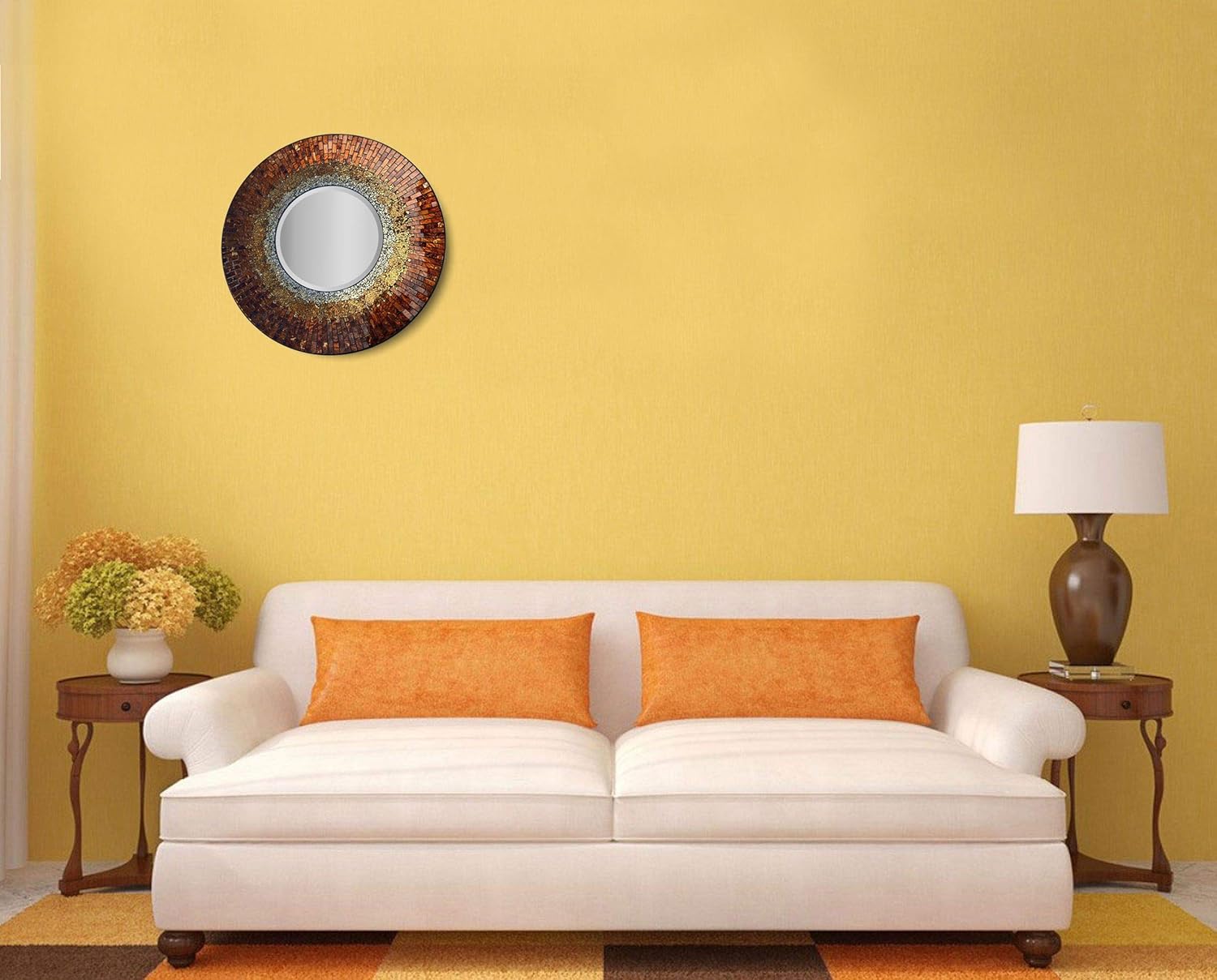 Beveled Glass Wall Mirror — 23.50" - View 8