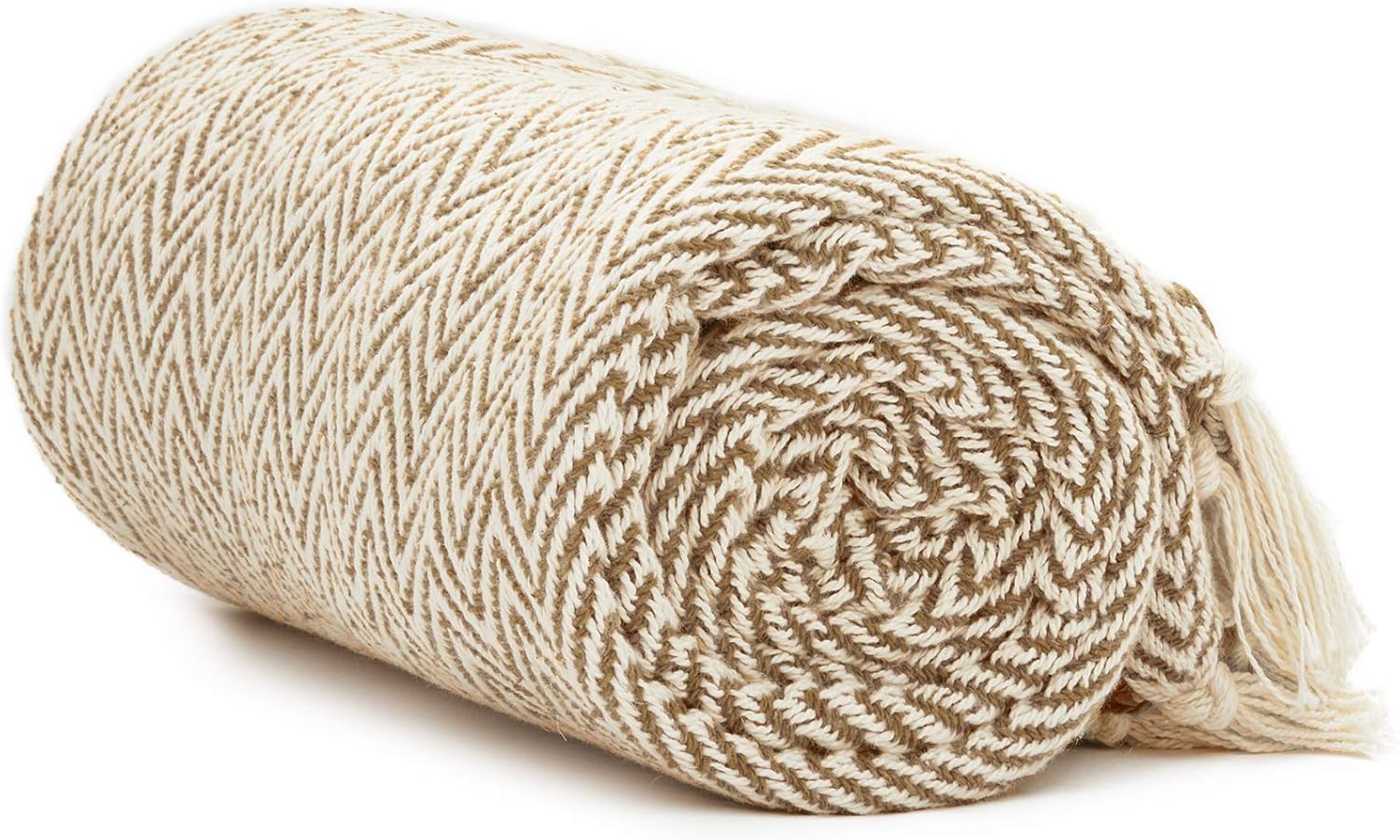 Beige Throw Pillow — 50x60 — 50x60