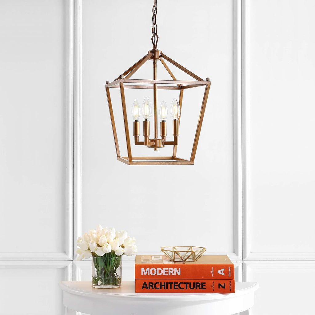 Antique Farmhouse Gold LED Bulb — 4-Light - View 10