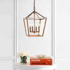 Antique Farmhouse Gold LED Bulb — 4-Light - View 10