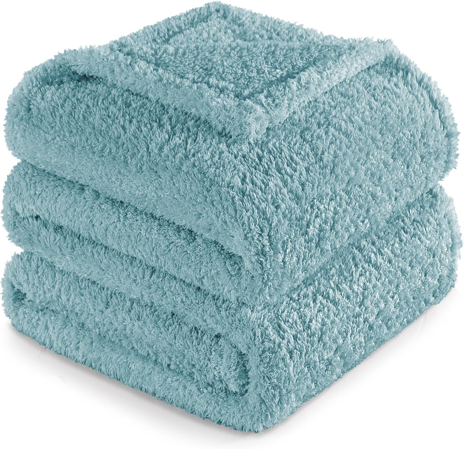 Beige Throw Pillow — 50" — Stone Blue
