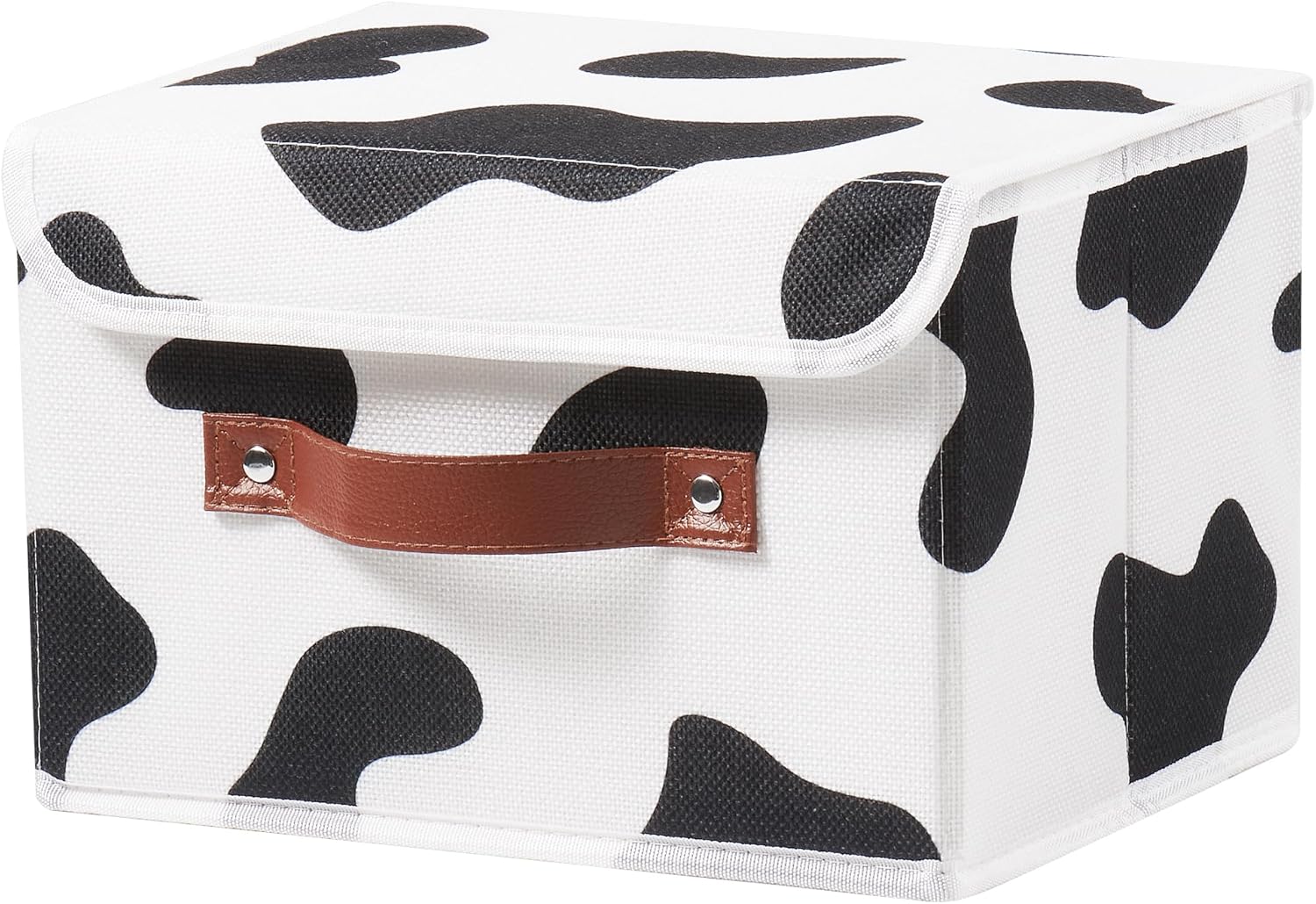 Velvet Luxe Black Storage Bin — Set of 1 — Small (Set of 1)