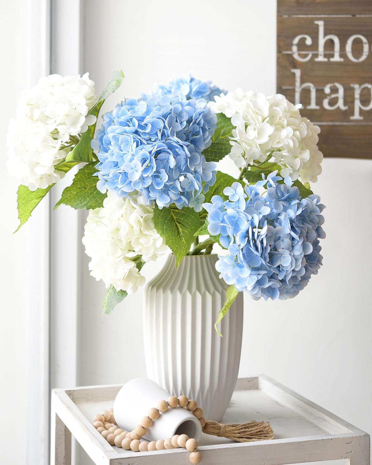 Blue Artificial Flowers - View 3