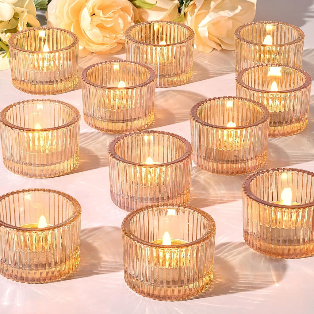 Luxe Gold Candle — 1.3" — Gold