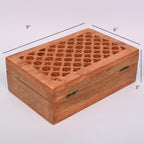 Wood Storage Basket — 9" - View 6
