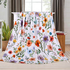 Purple Throw Pillow — 50"