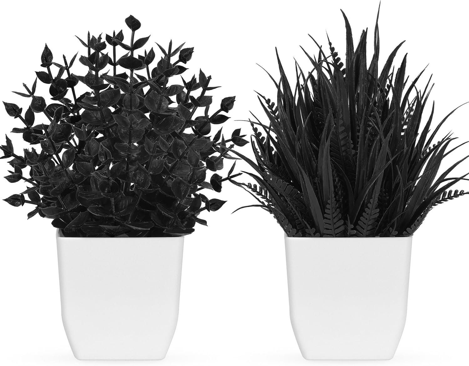 Black Artificial Plant — Black